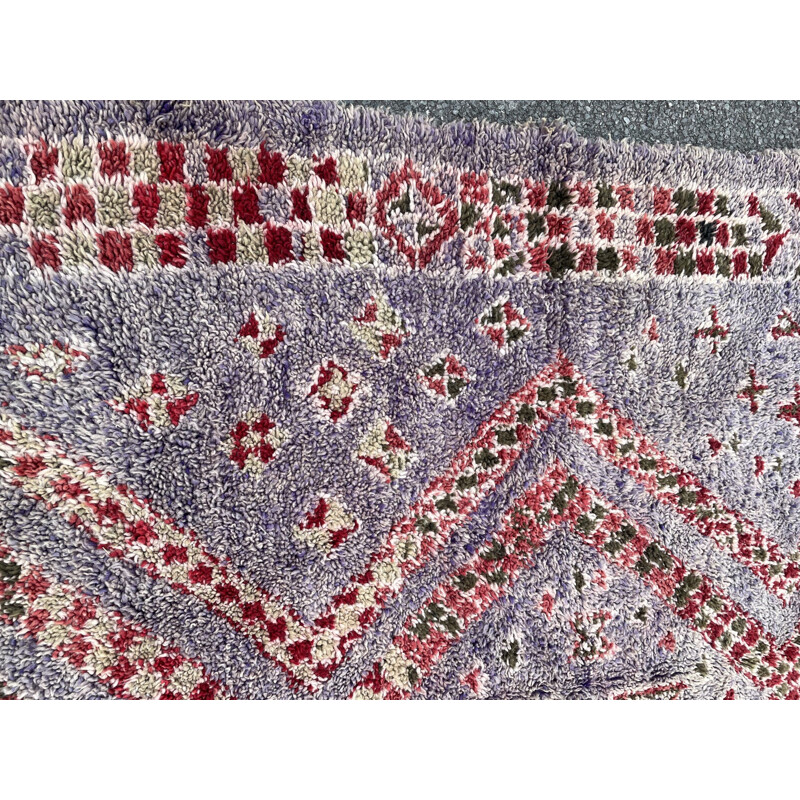 Marokkaans Berber tapijt Boujaad vintage