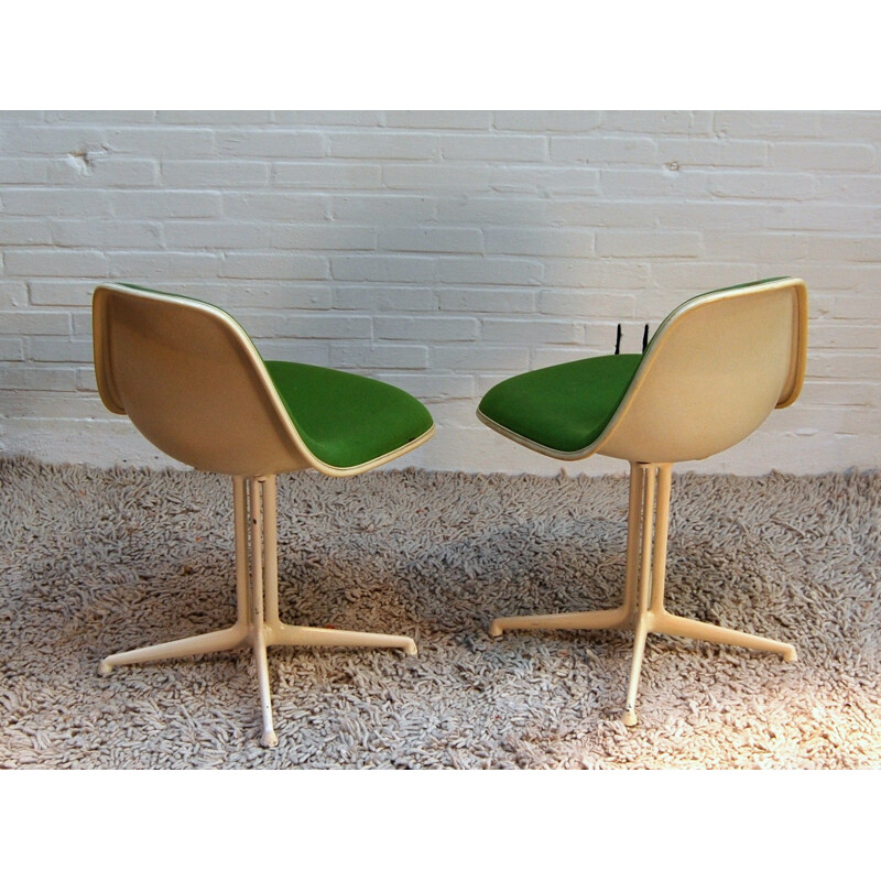 Pair of chairs "La fonda" EAMES, manufacturer Herman Miller - 1960s