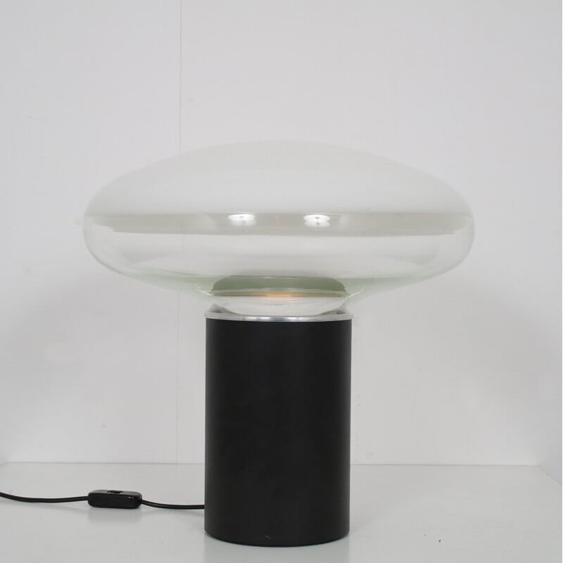 Vintage "Gill" table lamp by Roberto Pamio for Leucos, Italy 1960s