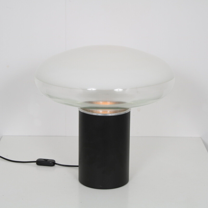 Lampe de table vintage "Gill" par Roberto Pamio pour Leucos, Italie 1960