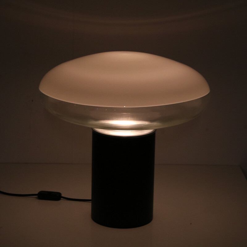 Vintage "Gill" table lamp by Roberto Pamio for Leucos, Italy 1960s