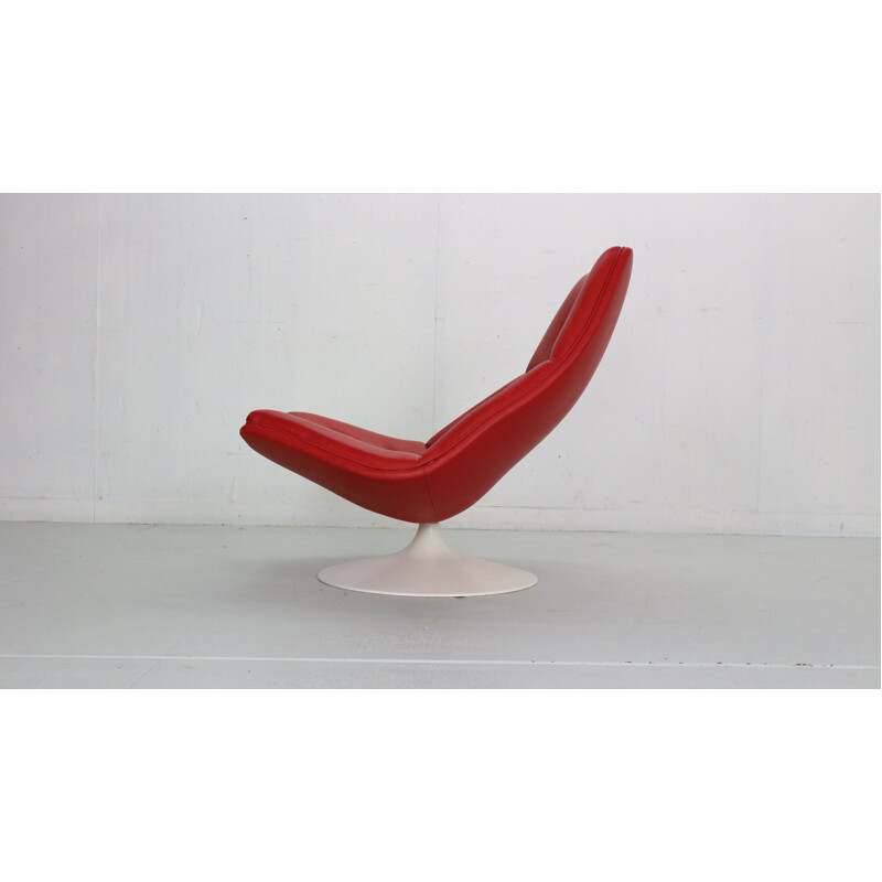 Vintage swivel armchair F511 by Geoffrey Harcourt for Artifort, Netherlands 1960s