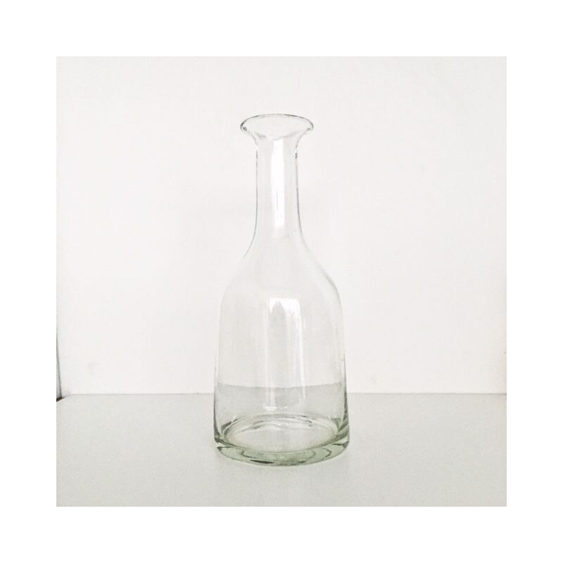 Vaso vintage in vetro soffiato a mano