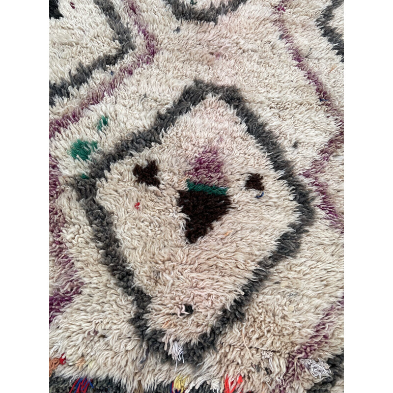 Vintage Moroccan Berber rug Azilal