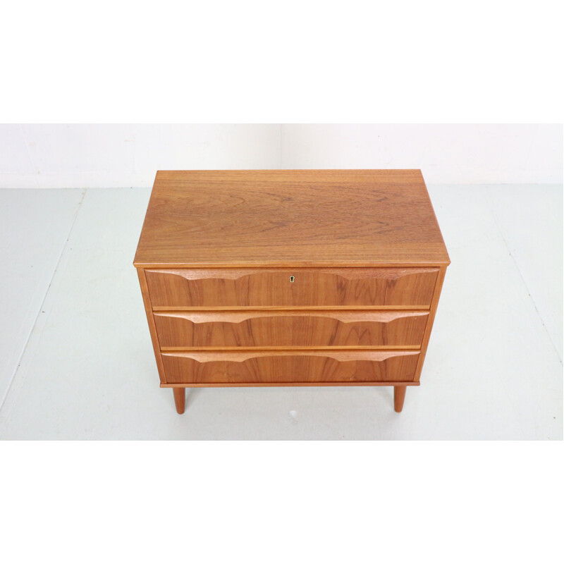 Commode scandinave vintage en teck de Trekanten Mobler, 1960