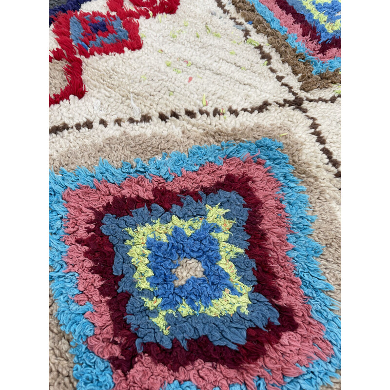 Vintage Moroccan Berber rug Azilal