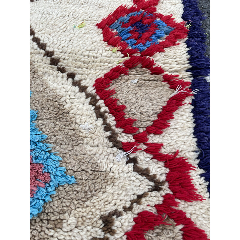 Vintage Moroccan Berber rug Azilal