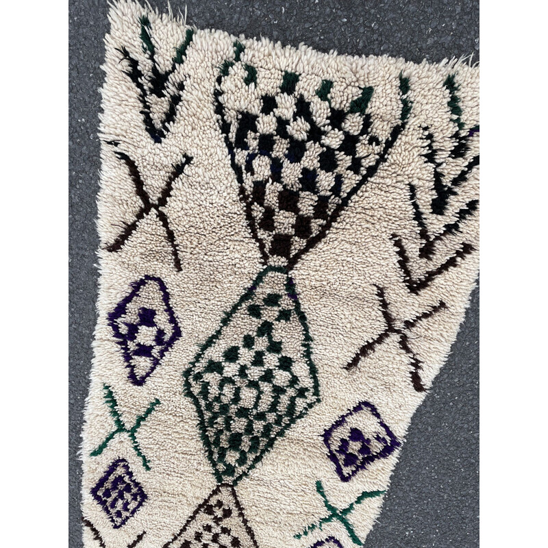 Vintage Moroccan Berber rug Azilal