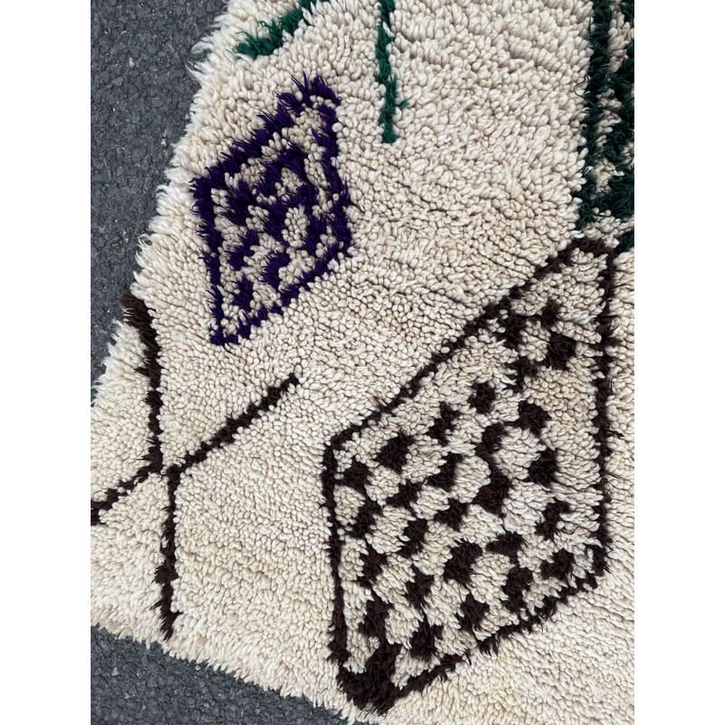 Vintage Moroccan Berber rug Azilal