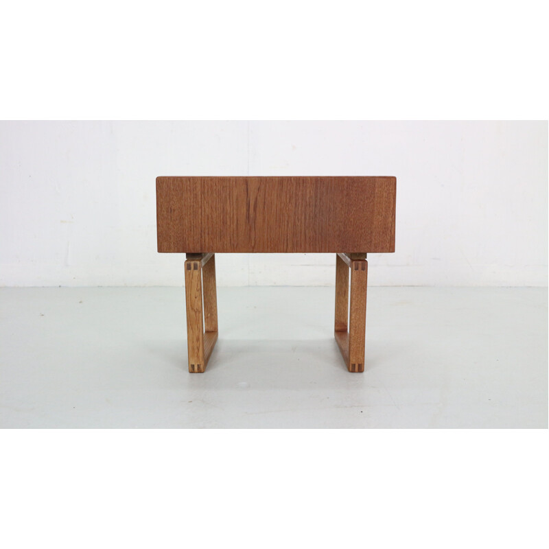 Teak vintage planter by Kai Kristiansen for Salin Mobler, Denmark 1960s