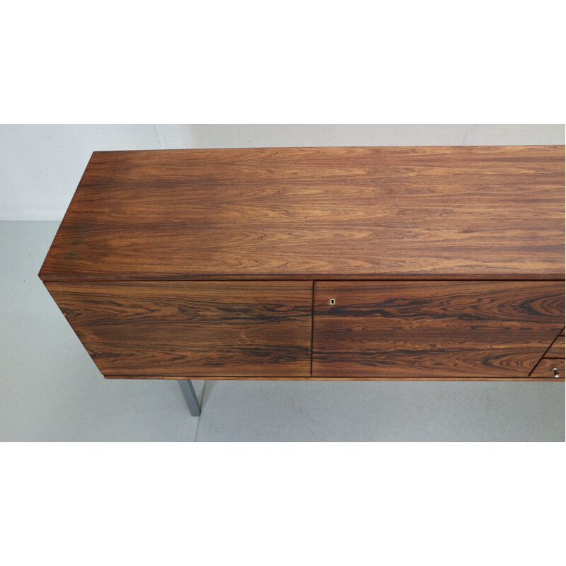 Vintage "Bartels" Brazilian rosewood sideboard, Germany 1970s