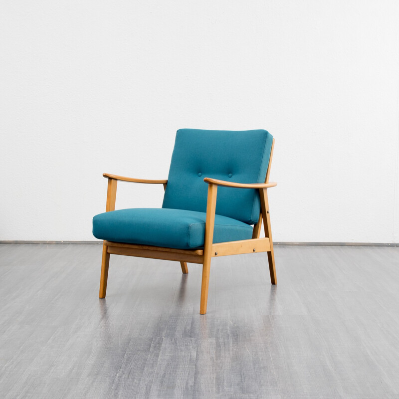 Armchair in beech - 1960s