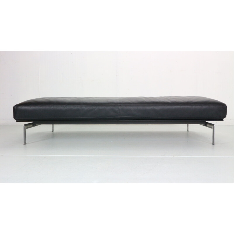 Vintage "Diesis" leather daybed by Antonio Citterio& Paolo Nava for B&B Italia, 1980s