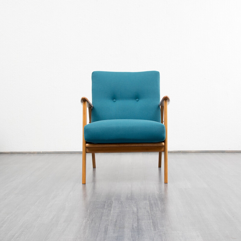 Armchair in beech - 1960s