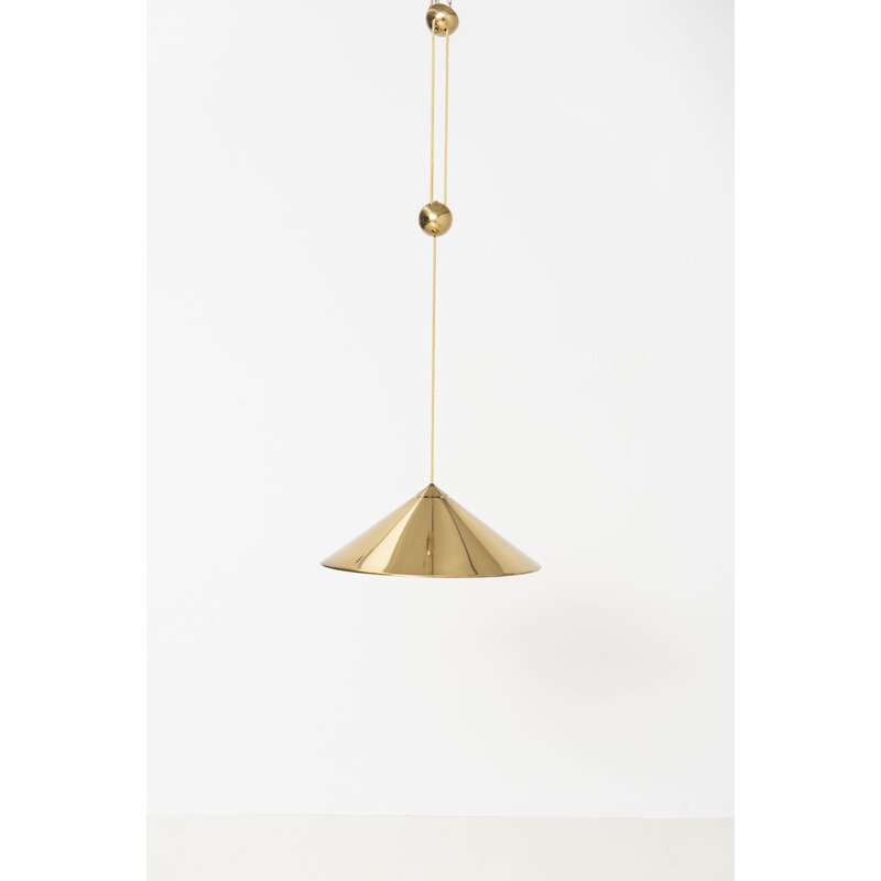 Vintage "Keos" pendant lamp by Florian Schulz, Germany 1970s