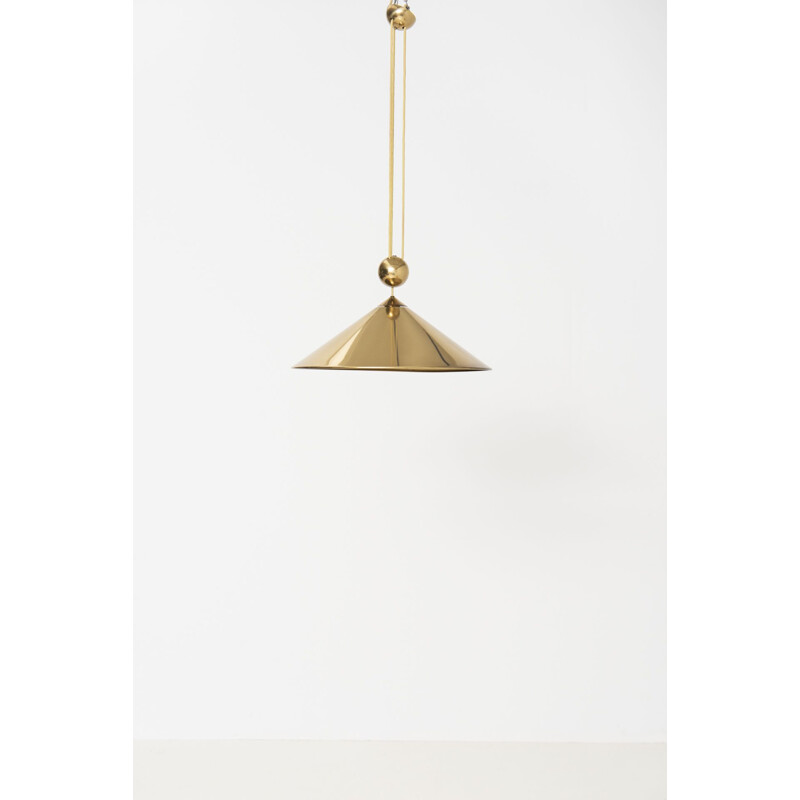 Vintage hanglamp "Keos" van Florian Schulz, Duitsland 1970