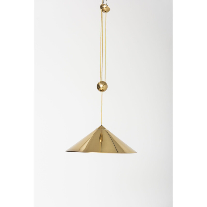 Vintage hanglamp "Keos" van Florian Schulz, Duitsland 1970