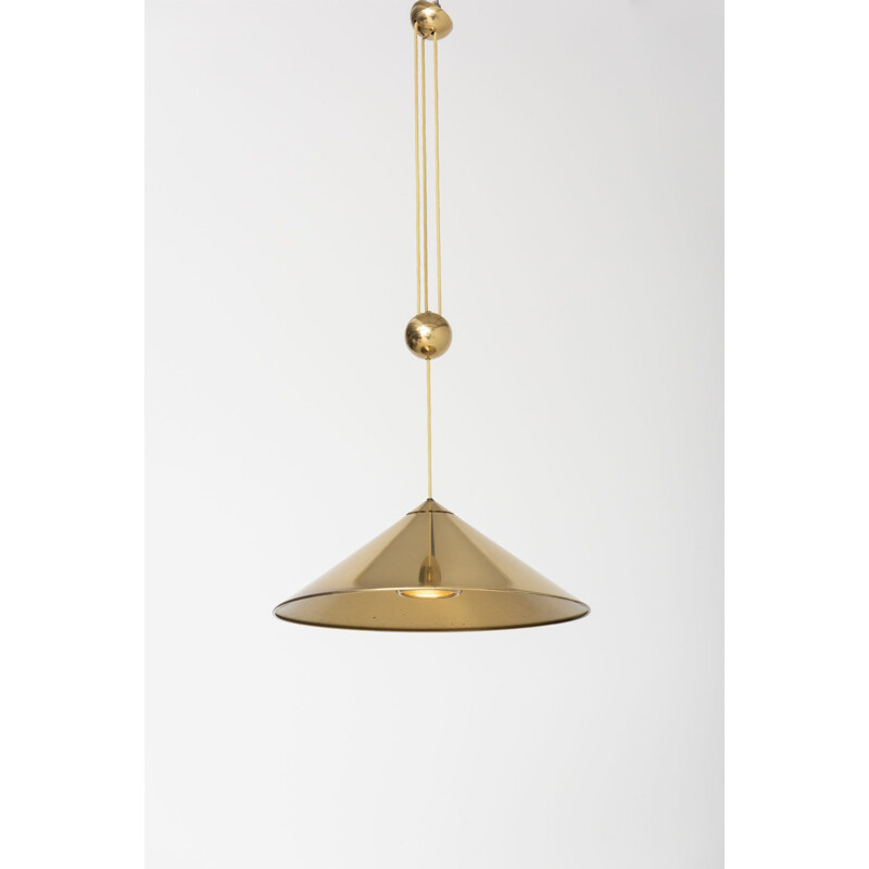 Vintage "Keos" pendant lamp by Florian Schulz, Germany 1970s