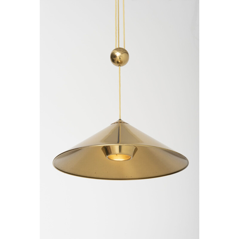 Vintage "Keos" pendant lamp by Florian Schulz, Germany 1970s