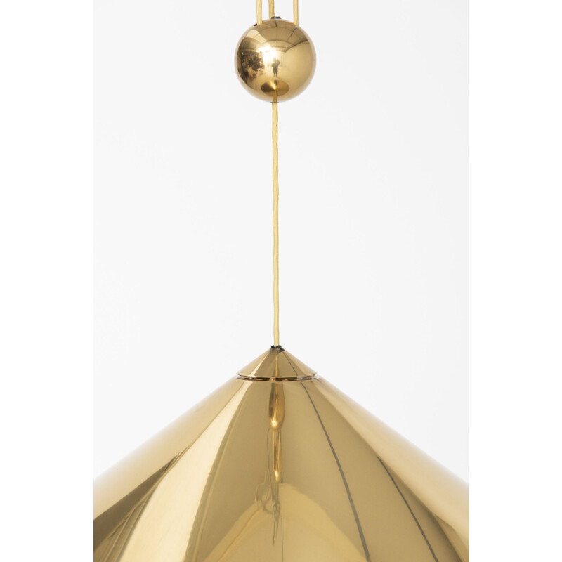Vintage "Keos" pendant lamp by Florian Schulz, Germany 1970s