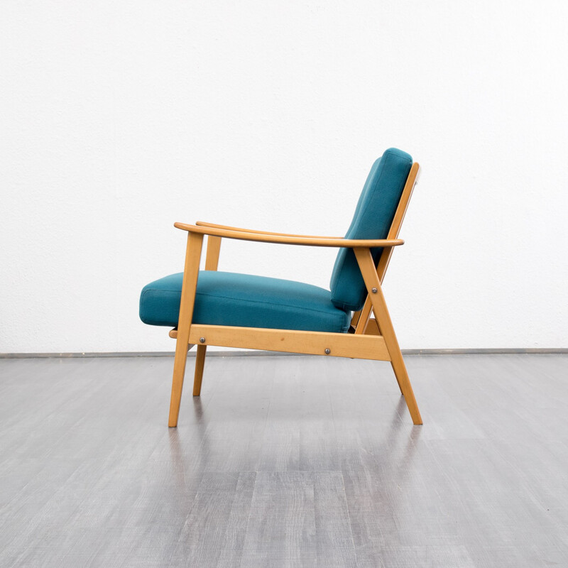 Armchair in beech - 1960s