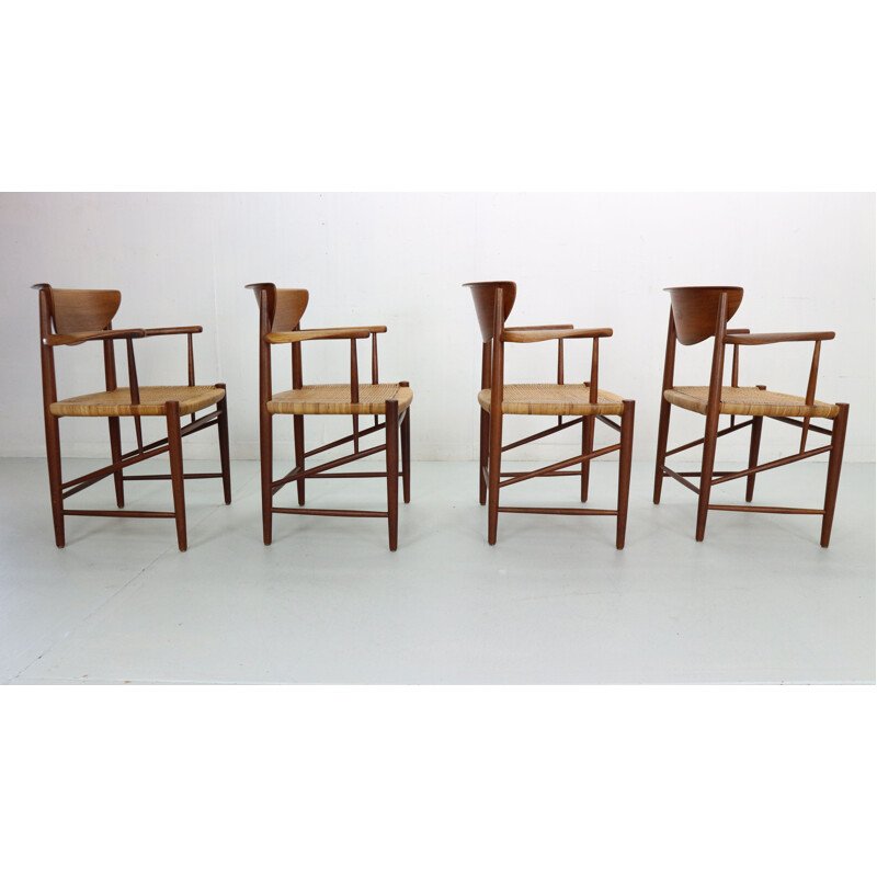 Set aus 4 Vintage-Sesseln von Peter Hvidt