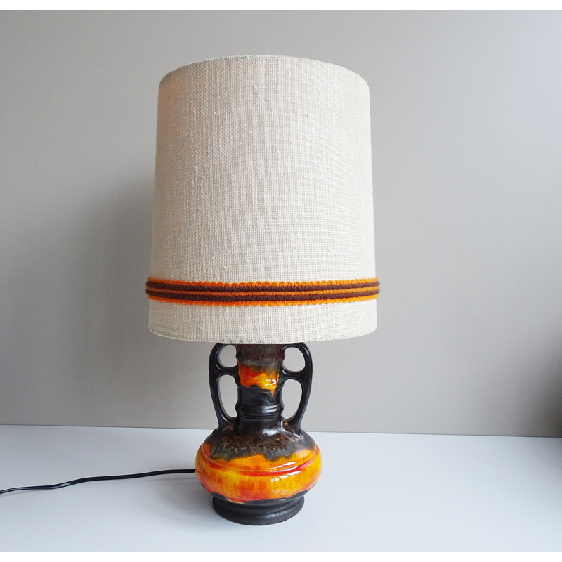 Lampe de table vintage en céramique de Richard Essig, 1970