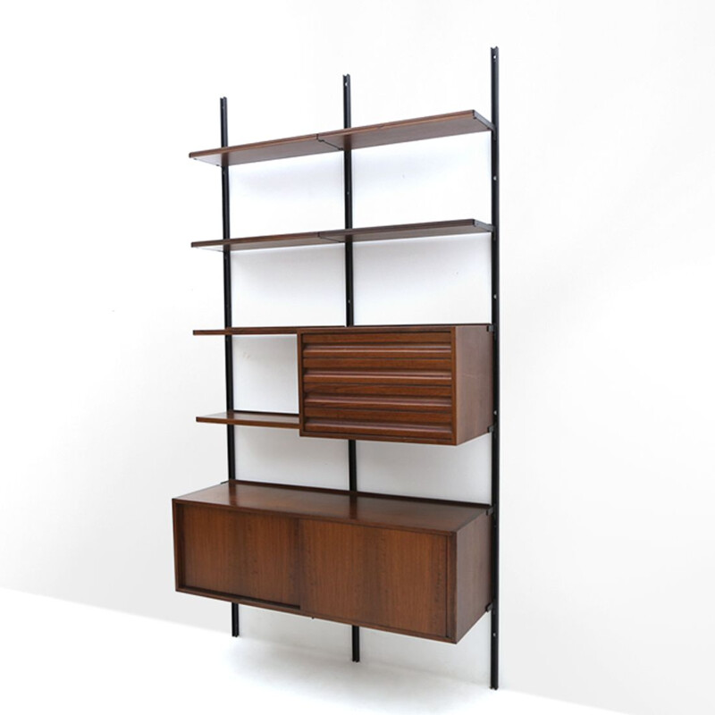 Vintage "E22" wall unit by Osvaldo Borsani for Tecno, 1960s