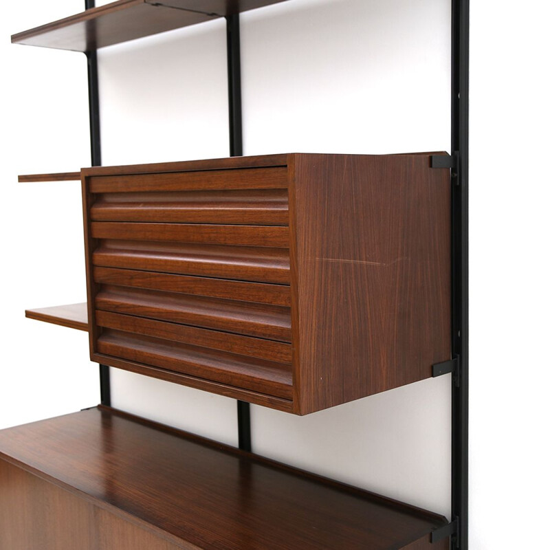 Vintage "E22" wall unit by Osvaldo Borsani for Tecno, 1960s