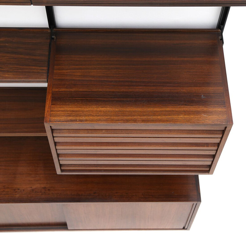 Vintage "E22" wall unit by Osvaldo Borsani for Tecno, 1960s