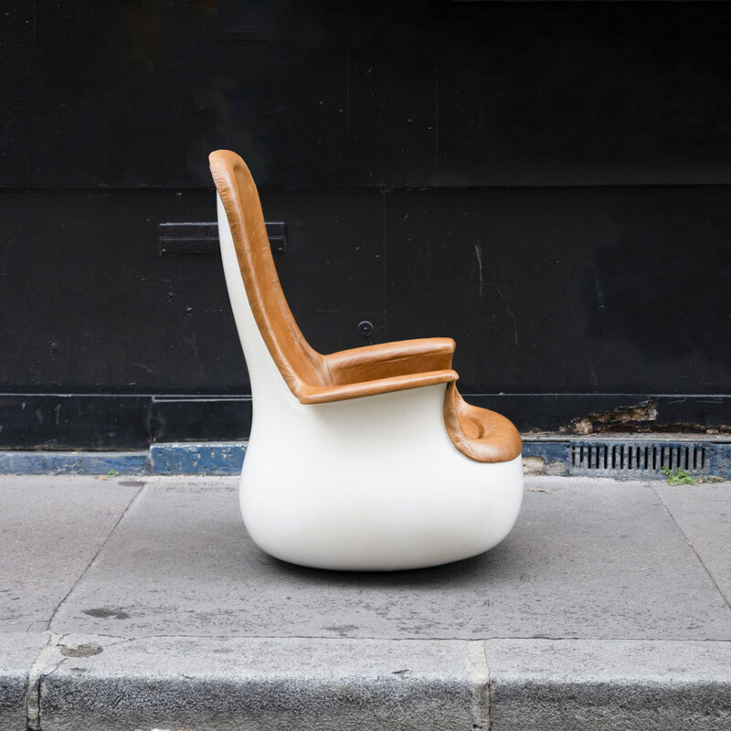 Vintage Culbuto fauteuil van Marc Held voor Knoll, 1970