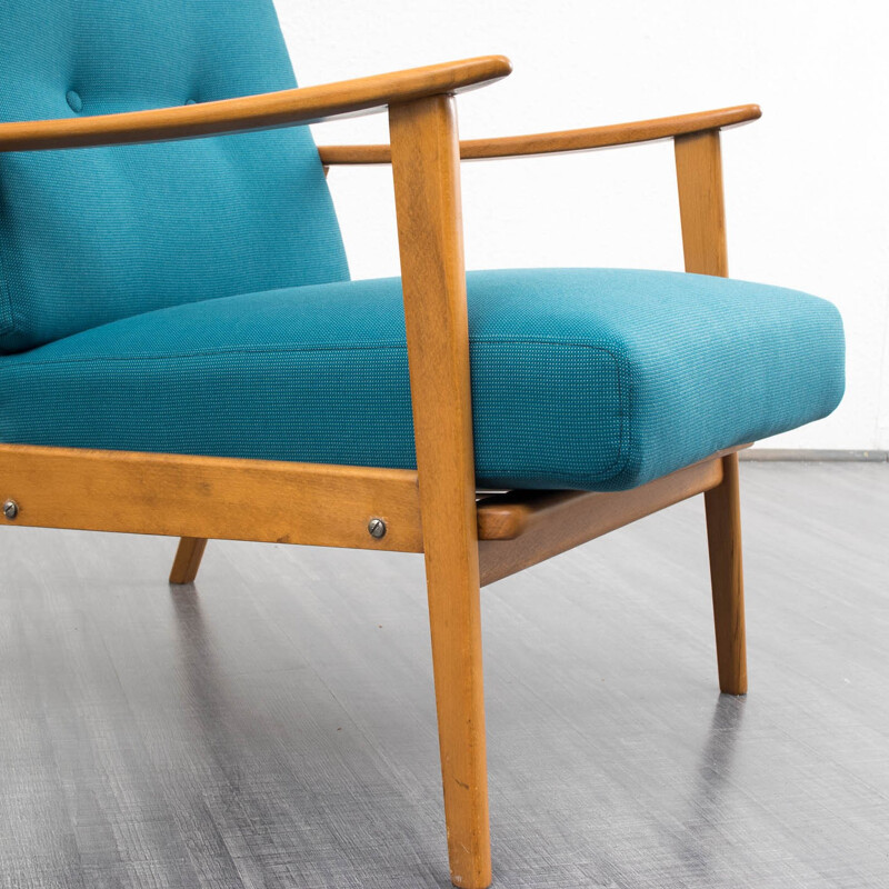 Armchair in beech - 1960s