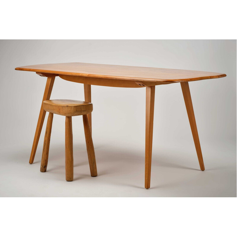 Table vintage en bois par Ercol Blond, 1960