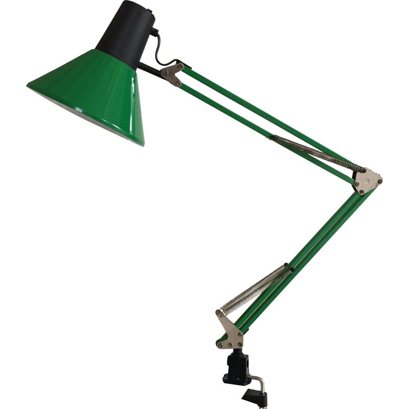 Green industrial architect lamp by Massive