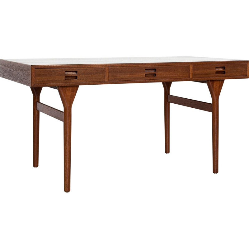 Mid century Danish desk in teak by Nanna and Jørgen Ditzel for Søren Willadsen, 1950s