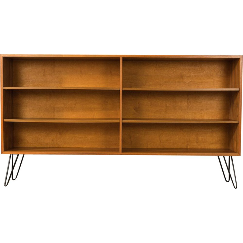 Vintage walnut sideboard by Wk Möbel, Germany 1950s