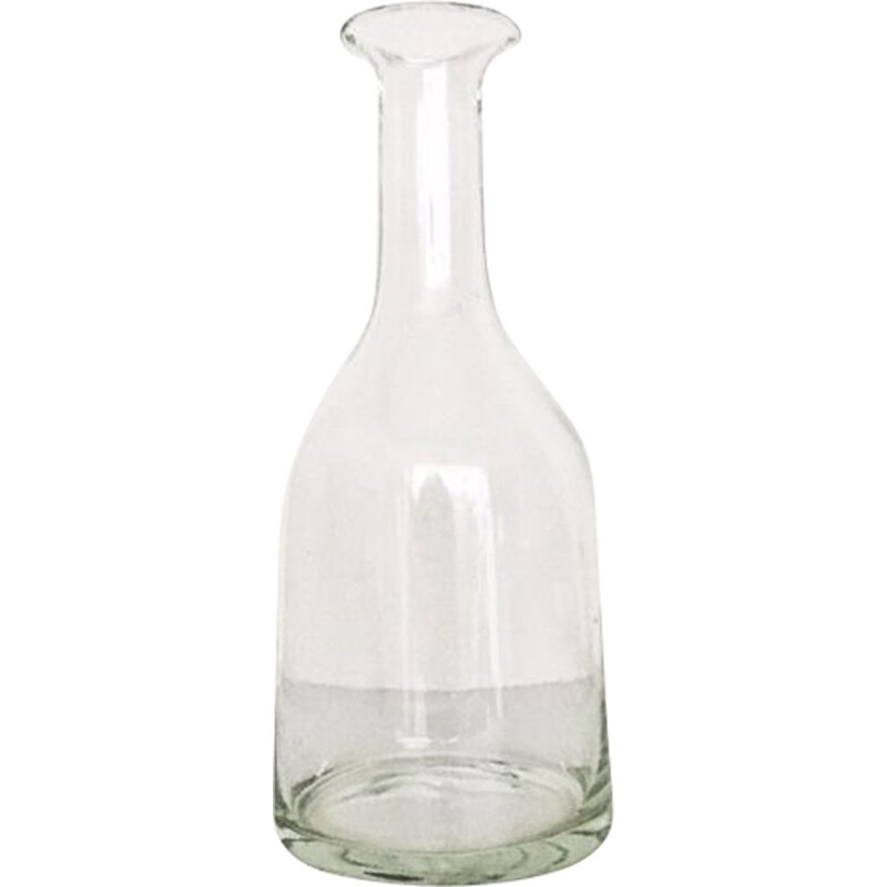 Vintage hand-blown glass vase