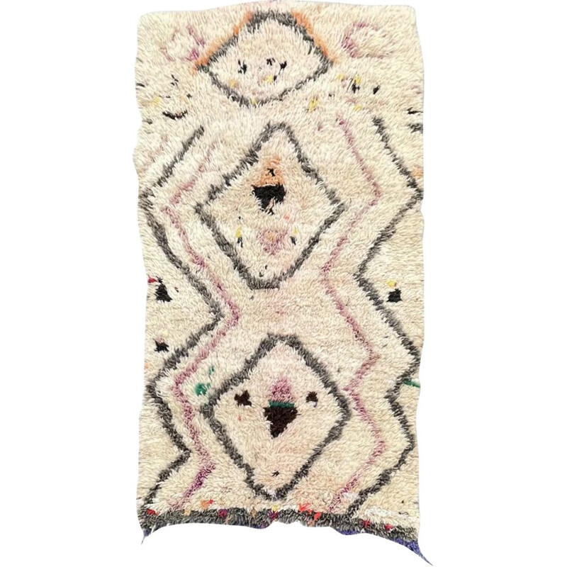 Vintage Moroccan Berber rug Azilal