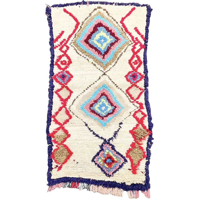 Oud Marokkaans Berber tapijt Azilal