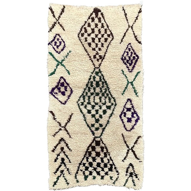 Vintage Moroccan Berber rug Azilal