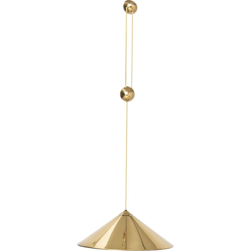 Vintage "Keos" pendant lamp by Florian Schulz, Germany 1970s