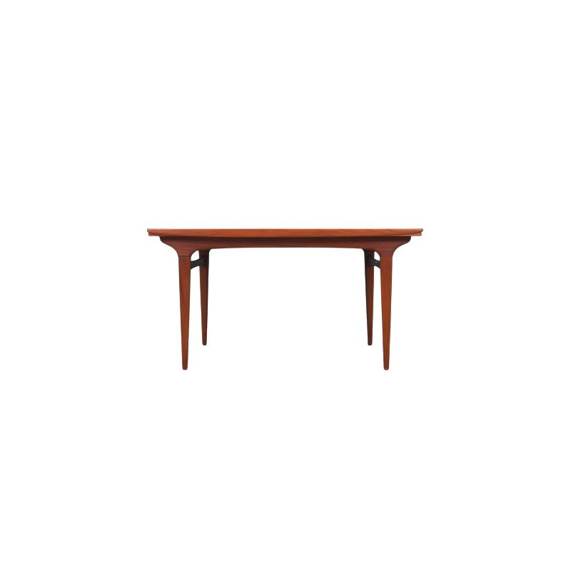 Teak vintage Danish table by Johannes Andersen, 1960s