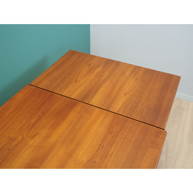 Teak vintage Danish table by Johannes Andersen, 1960s