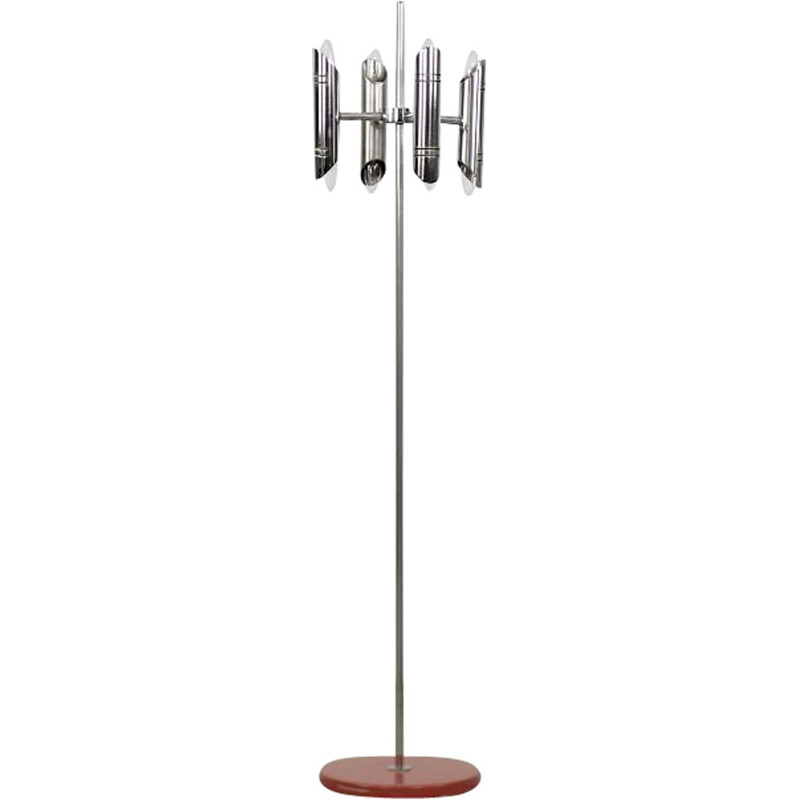 Vintage chrome floor lamp, 1960