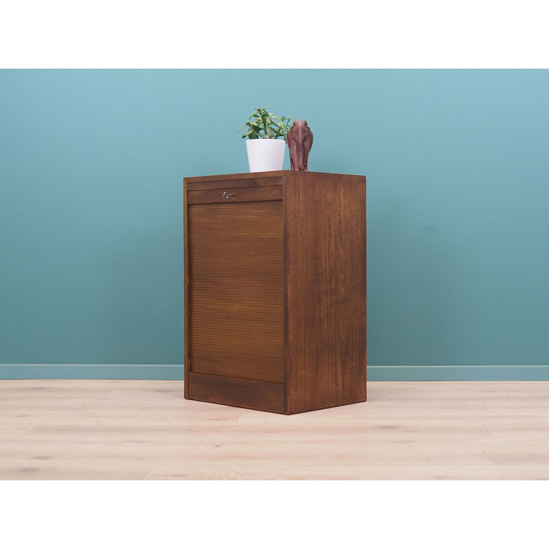 Walnut vintage cabinet, Denmark 1960s