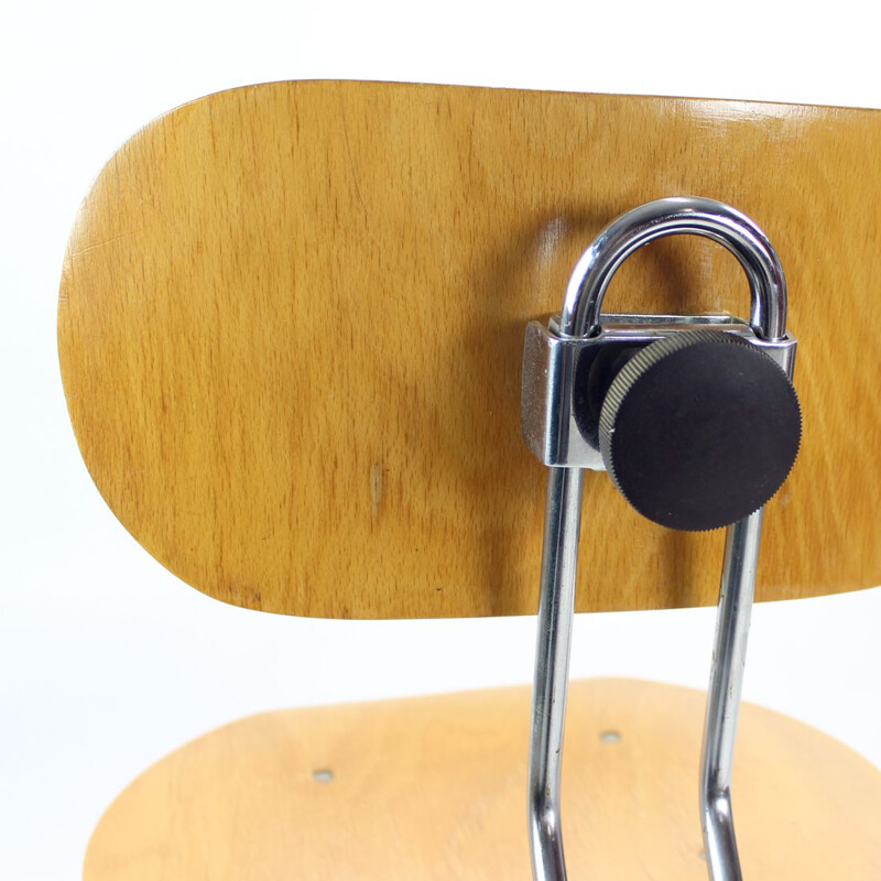 Vintage swivel office chair by Kovona, Czechoslovakia 1970s