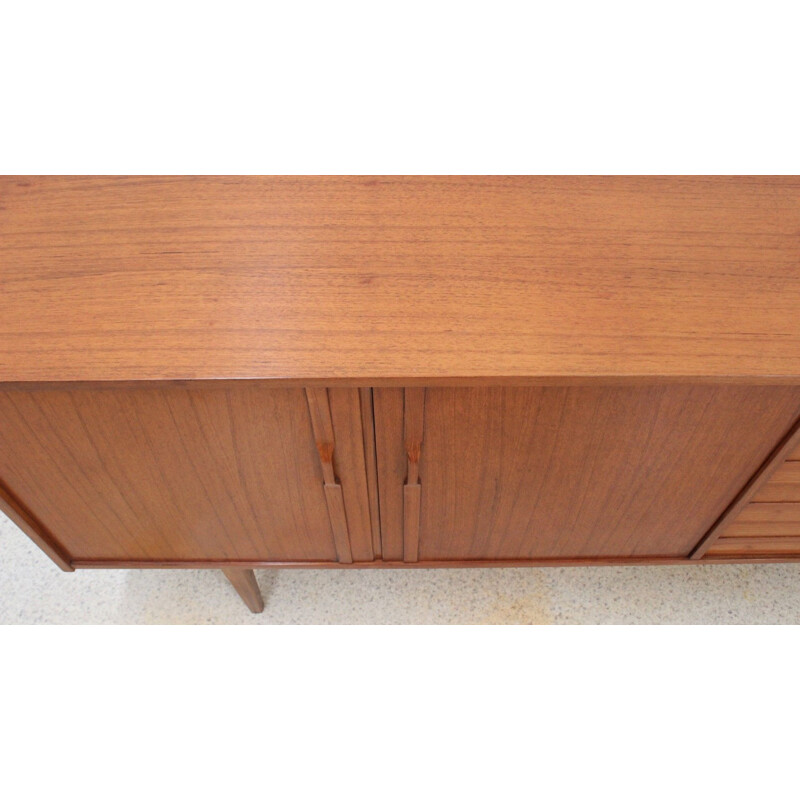 Mid century scandinavian teak sideboard, Italy 1960s