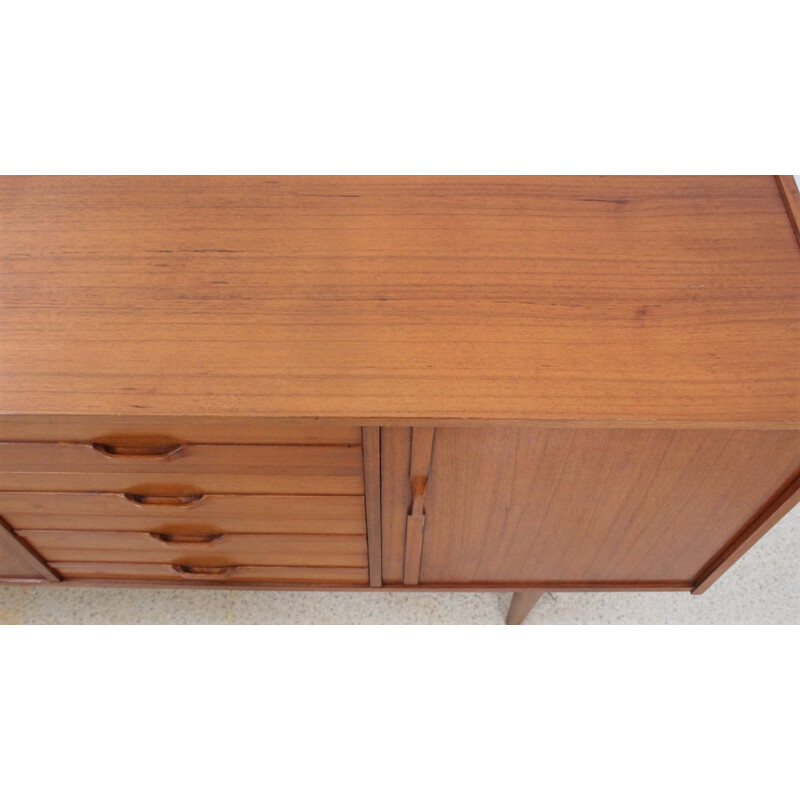 Mid century scandinavian teak sideboard, Italy 1960s