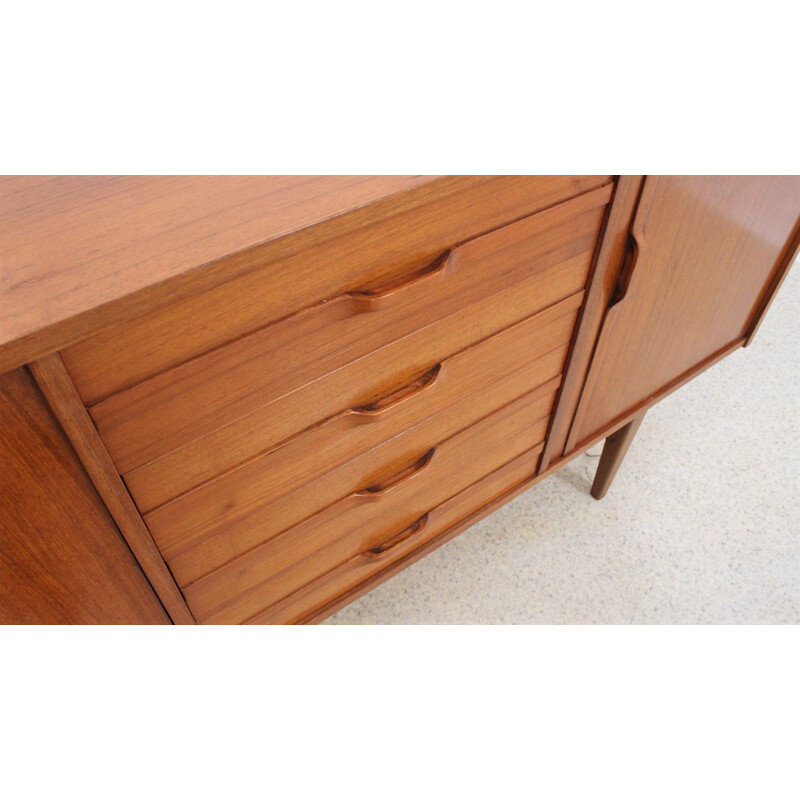 Mid century scandinavian teak sideboard, Italy 1960s