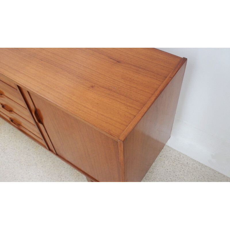 Mid century scandinavian teak sideboard, Italy 1960s